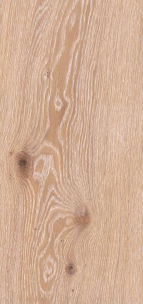 Landhausdiele Eiche XL Schlossdiele Whitewash, gebürstet, handgehobelt, gekalkt, weiß geölt 3,43m²/Paket